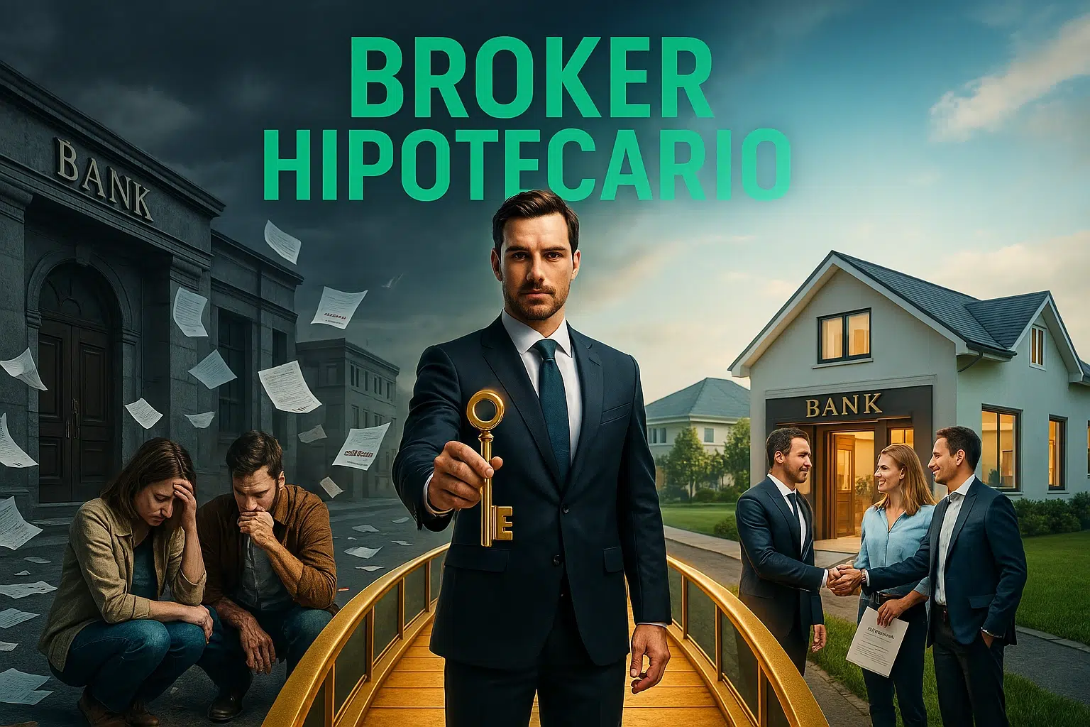 Hipoteca Prime Broker Hipotecario entregado la llave de la vivienda
